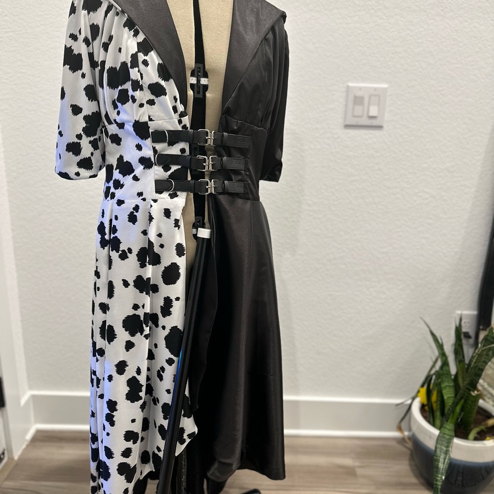 Custom Cruella Jacket Halloween Costume